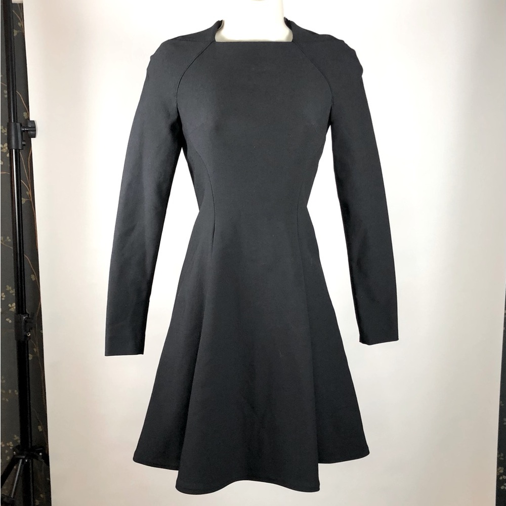 NWT Proenza Schouler l/s Black Seam Dress Size 0